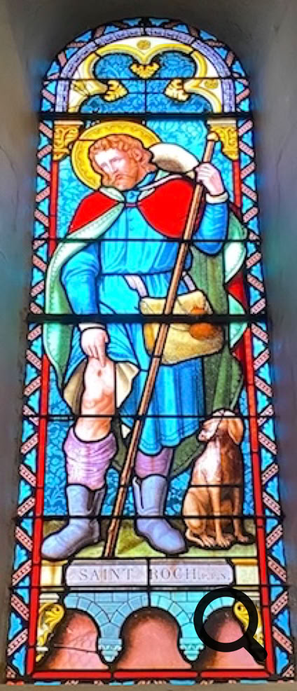 vitrail, saint-roch
