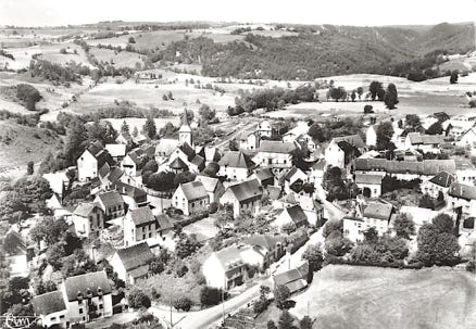 Vue aérienne du bourg