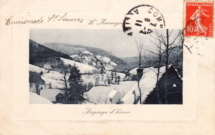 Paysage d'hiver 