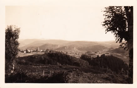 Vue du bourg