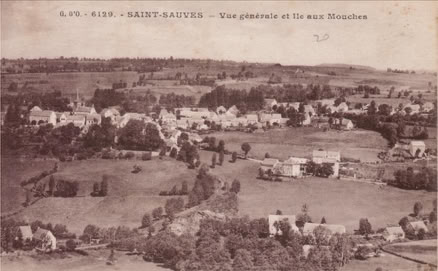Vue générale et île aux mouches 