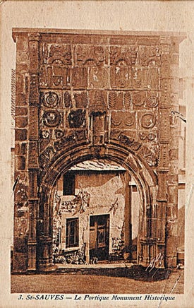 Le portique monument historique  