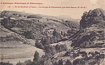 Les gorges de Châteauneuf 