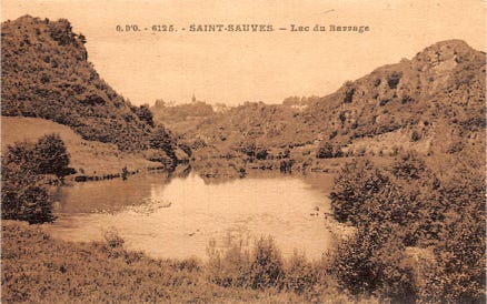 Lac du barrage 