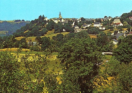 Vue du bourg