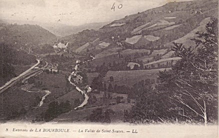 La vallée de Saint-Sauves 