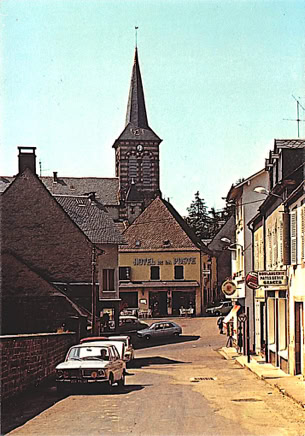 Vue du bourg