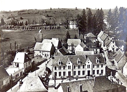 Vue aérienne du bourg