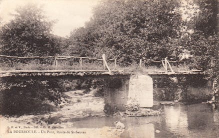 Un pont, route de Saint-Sauves 