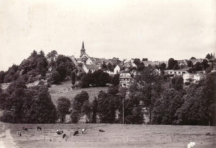 Vue du bourg